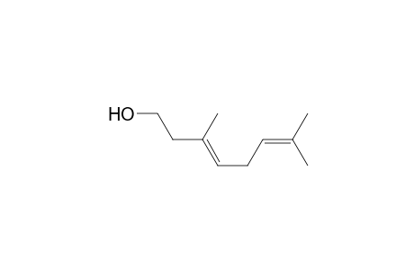 (3E)-3,7-dimethyl-1-octa-3,6-dienol