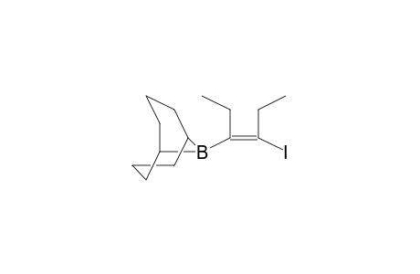 3-Hexene, 3-(9-borabicyclo[3.3.1]nonane-9-yl)-4-iodo-, (Z)-