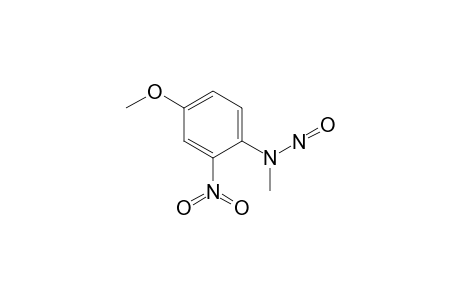 4-Methoxy-2-nitro-N-methyl-N-nitrosoaniline