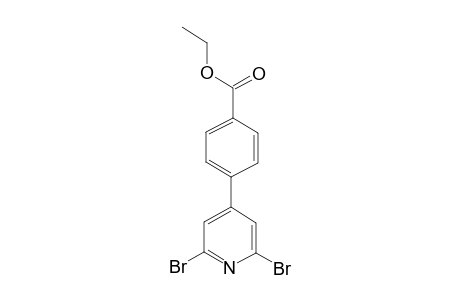 Ethyl 4-(2,6-dibromopyridin-4-yl)benzoate