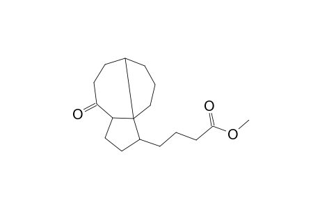 10-endo/exo-10-methoxycarbonylpropyltricyclo[7.3.0.0(5,9)]dodecan-2-one