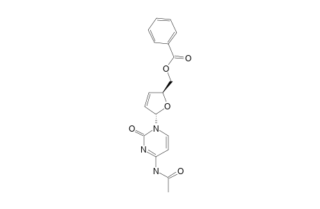 N(4)-ACETYL-1-(5-O-BENZOYL-2,3-DIDEOXY-alpha-D-GLYCERO-PENTO-2-ENOFURANOSYL)-CYTOSINE