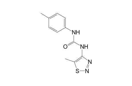 N-(4-Methylphenyl)-N'-(5-methyl[1,2,3]thiadiazol-4-yl)urea