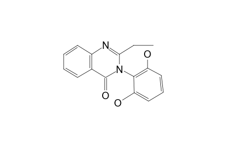 3-(2,6-Dihydroxyphenyl)-2-ethyl-4(3H)-quinazolinone