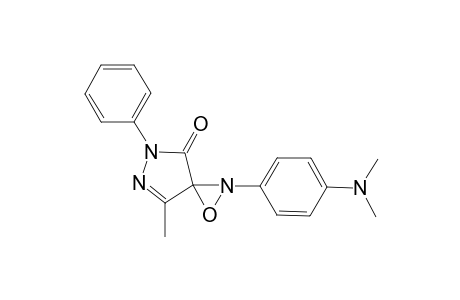 1-Oxa-2,5,6-triazaspiro[2.4]hept-6-en-4-one, 2-[4-(dimethylamino)phenyl]-7-methyl-5-phenyl-