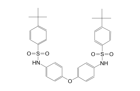 benzenesulfonamide, 4-(1,1-dimethylethyl)-N-[4-[4-[[[4-(1,1-dimethylethyl)phenyl]sulfonyl]amino]phenoxy]phenyl]-