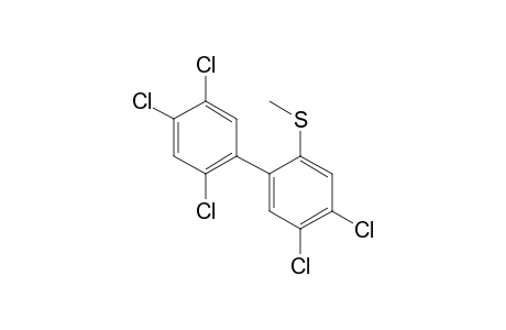 6'-(Methylthio)-2,3',4,4',5-pentachlorobiphenyl