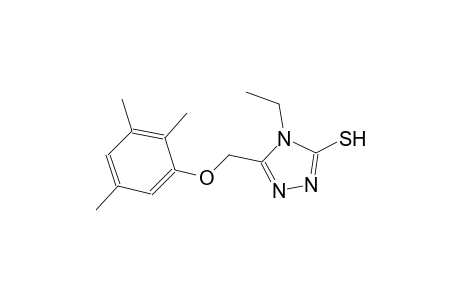 4-ethyl-5-[(2,3,5-trimethylphenoxy)methyl]-4H-1,2,4-triazole-3-thiol