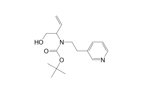 N-t-Butyloxycarbonyl-N-[2-(3-Pyridyl)ethyl]-2-amino-3-butenol