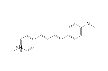 4-[4-(4-Dimethylaminophenyl)-1,3-butadienyl]-1-methylpyridinium iodide