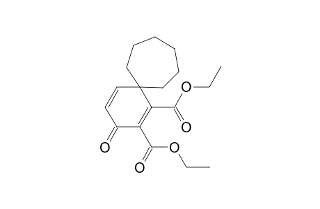 Spiro[5.6]dodeca-1,4-diene-1,2-dicarboxylic acid, 3-oxo-, diethyl ester