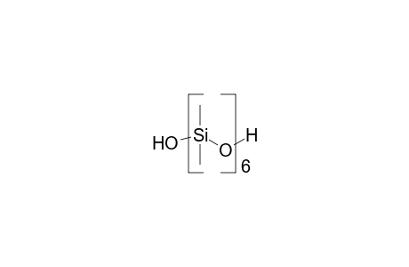 Polydimethylsiloxane silanol end group