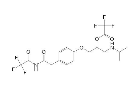 N,O-bis(trifluoroacetyl)atenolol