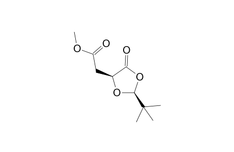 (2S,5S)-2-tert-Butyl-5-methoxycarbonylmethyl-1,3-dioxolan-4-one