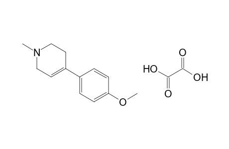 1-Methyl-4-(4-methoxyphenyl)-1,2,3,6-tetrahydropyridine oxalate salt