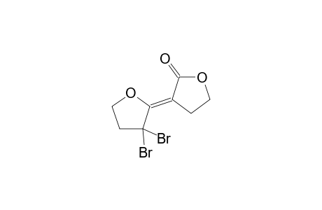 3,3-Dibromotetrahydro[2,3']bifuranylidene-2'-one