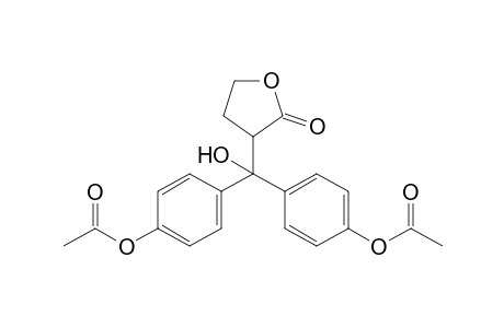 3-[bis(p-acetoxyphenyl)hydroxymethyl]dihydro-2(3H)-furanone