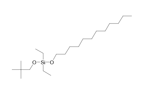 Silane, diethyldodecyloxyneopentyloxy-