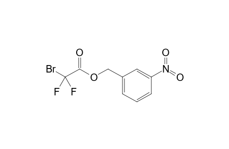 (3-nitrophenyl)methyl 2-bromanyl-2,2-bis(fluoranyl)ethanoate