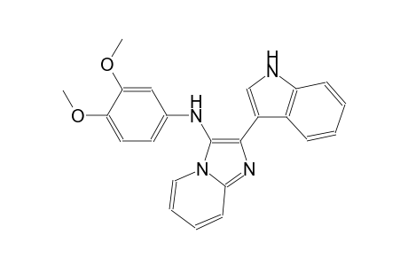 N-(3,4-dimethoxyphenyl)-2-(1H-indol-3-yl)imidazo[1,2-a]pyridin-3-amine