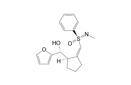 (+)-(R)-Furan-2-yl[(Z,SS,R)-2-(N-methyl-S-phenylsulfonimidoylmethylene)cyclopentyl]-methanol