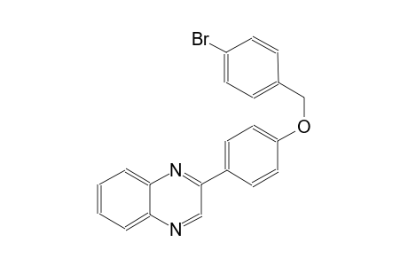 2-{4-[(4-bromobenzyl)oxy]phenyl}quinoxaline