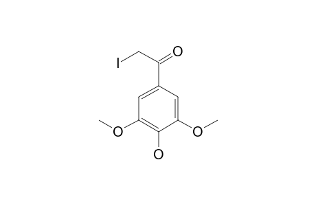 1-(4-hydroxy-3,5-dimethoxyphenyl)-2-iodoethanone
