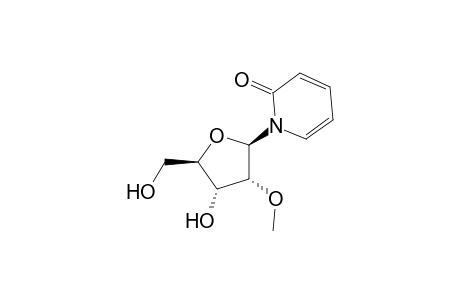 2(1H)-Pyridinone, 1-(2-O-methyl-.beta.-D-ribofuranosyl)-