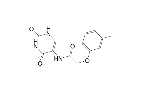 acetamide, 2-(3-methylphenoxy)-N-(1,2,3,4-tetrahydro-2,4-dioxo-5-pyrimidinyl)-