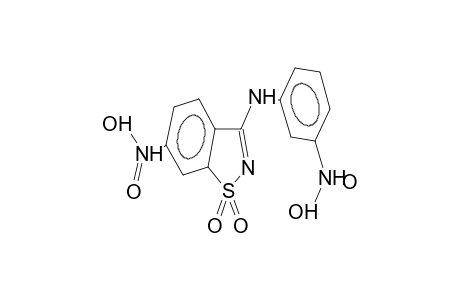 3-(3-nitrophenylamino)-6-nitrobenzoisothiazole-1,1-dioxide