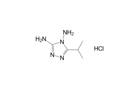 3,4-diamino-5-isopropyl-4H-1,2,4-triazole, monohydrochloride
