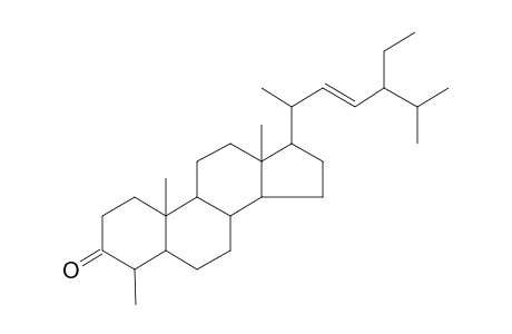 (22E)-4-Methylstigmast-22-en-3-one