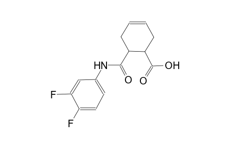 6-[(3,4-difluoroanilino)carbonyl]-3-cyclohexene-1-carboxylic acid
