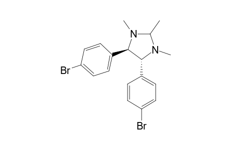 L-4,5-BIS-(4-BROMOPHENYL)-1,2,3-TRIMETHYLIMIDAZOLIDINE