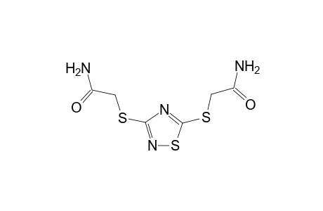 1,2,4-Thiadiazole, 3,5-bis(carbamoylmethylthio)-