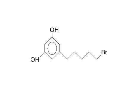 1-Bromo-5-(3,5-dihydroxy-phenyl)-pentane