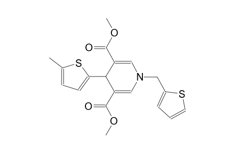 3,5-pyridinedicarboxylic acid, 1,4-dihydro-4-(5-methyl-2-thienyl)-1-(2-thienylmethyl)-, dimethyl ester