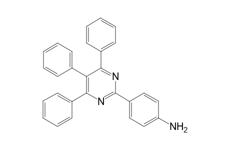 2-(p-aminophenyl)-4,5,6-triphenyl-pyrimidine