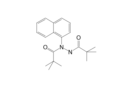 N'-(2,2-Dimethylpropanoyl)-2,2-dimethyl-N-(naphthalen-1-yl)propanehydrazide