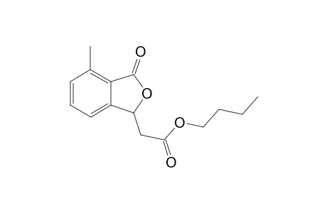 n-Butyl 2-(4-methyl-3-oxo-1,3-dihydroisobenzofuran-1-yl)acetate