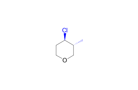trans-4-chloro-3-methyltetrahydropyran