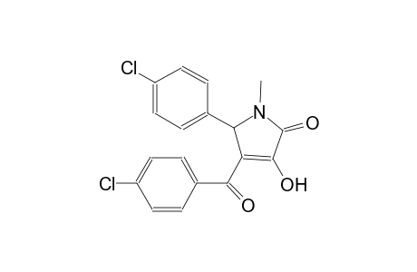 4-(4-Chloro-benzoyl)-5-(4-chloro-phenyl)-3-hydroxy-1-methyl-1,5-dihydro-pyrrol-2-one