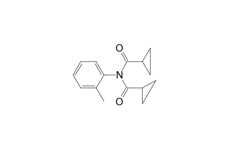 N-(Cyclopropanecarbonyl)-N-(2-methylphenyl)cyclopropanecarboxamide