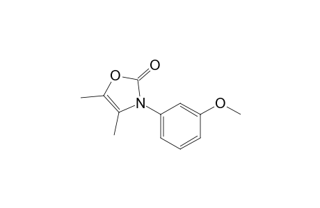 N-(3-Anisyl)-4,5-dimethyl-4-oxazolin-2-one