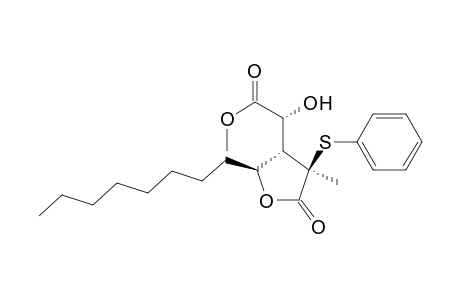 Methyl 2-[(2R)-Hydroxy]-2-[(2S,3S,4R)-4-methyl-2-octyl-5-oxo-4-(phenylthio)tetrahydrofuran-3-yl]acetate
