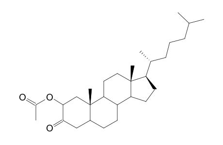 3-OXOCHOLESTAN-2-YL ACETATE