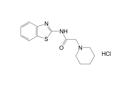 N-(2-BENZOTHIAZOLYL)-2-PIPERIDINOPROPIONAMIDE, MONOHYDROCHLORIDE