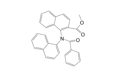 Methyl 1-[benzoyl(1-naphthyl)amino]-2-naphthoate