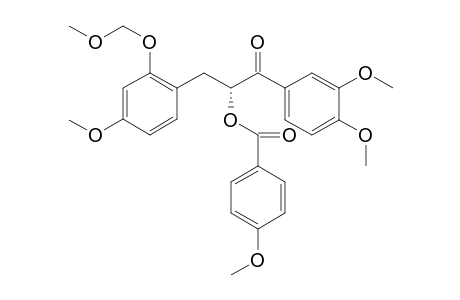 (.alpha.R)-3,4,4'-Trimethoxy-.alpha.-O-(4-methoxybenzoyl)-2'-O-methoxymethyldihydrochalcone