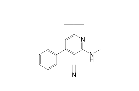 2-Methylamino-3-cyano-4-phenyl-6-t-butylpyridine